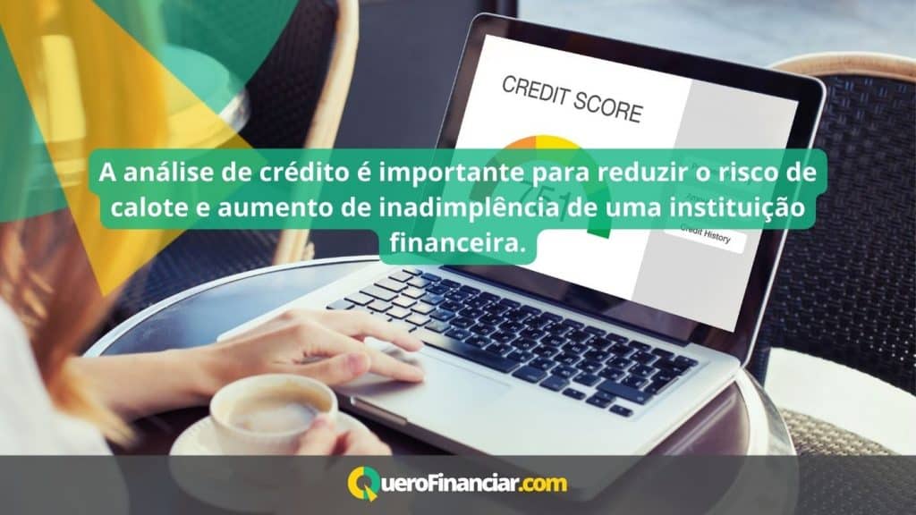 A análise de crédito é importante para reduzir o risco de calote e aumento de inadimplência de uma instituição financeira.
