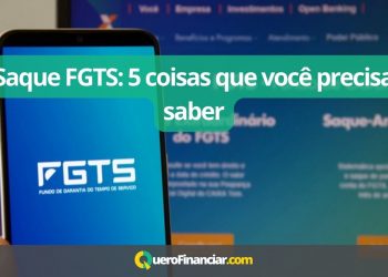 Saque FGTS 5 coisas que você precisa saber